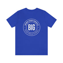 Load image into Gallery viewer, When Your Vision is Big Jersey Short Sleeve Tee